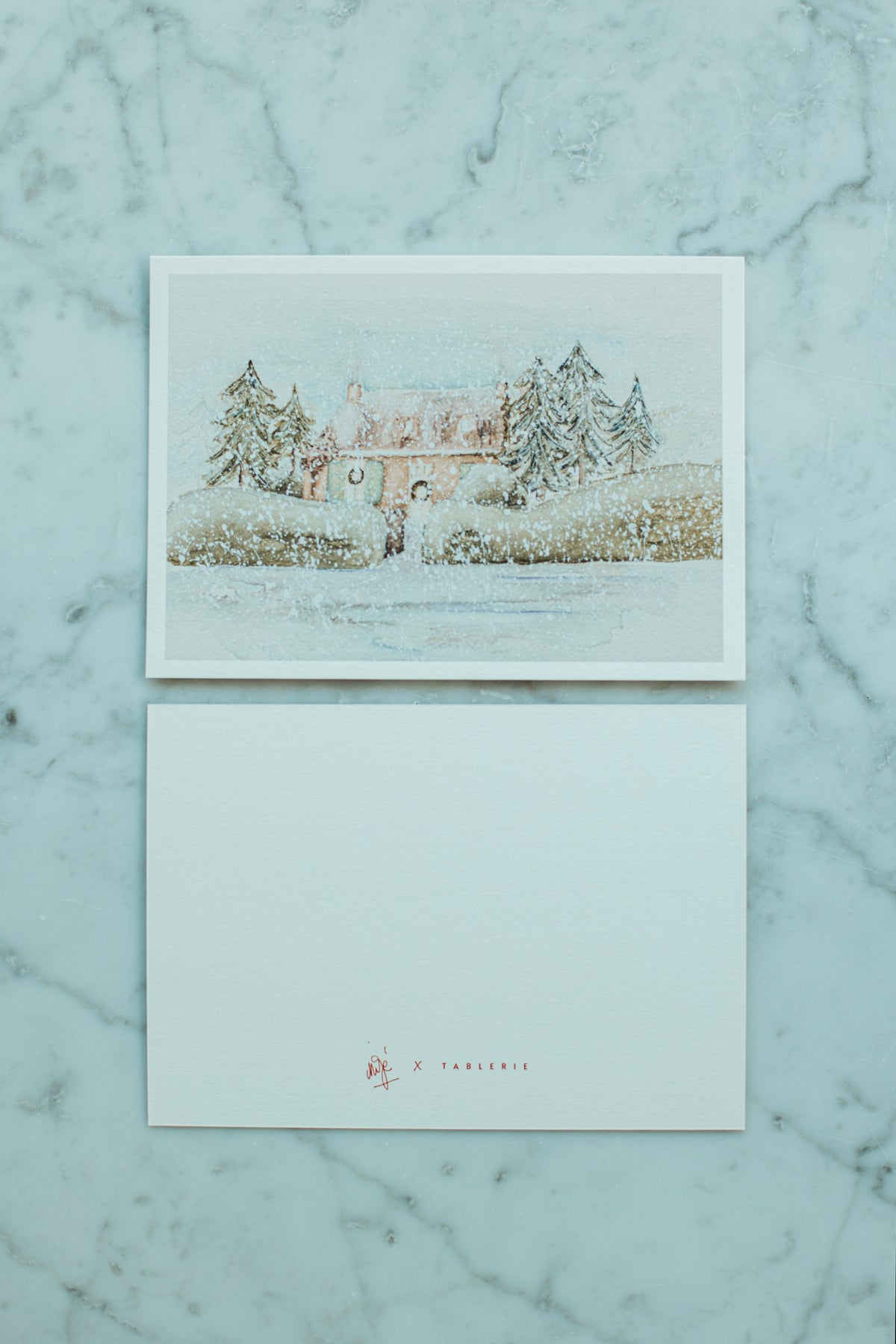 christmas card Mijé - winter set
