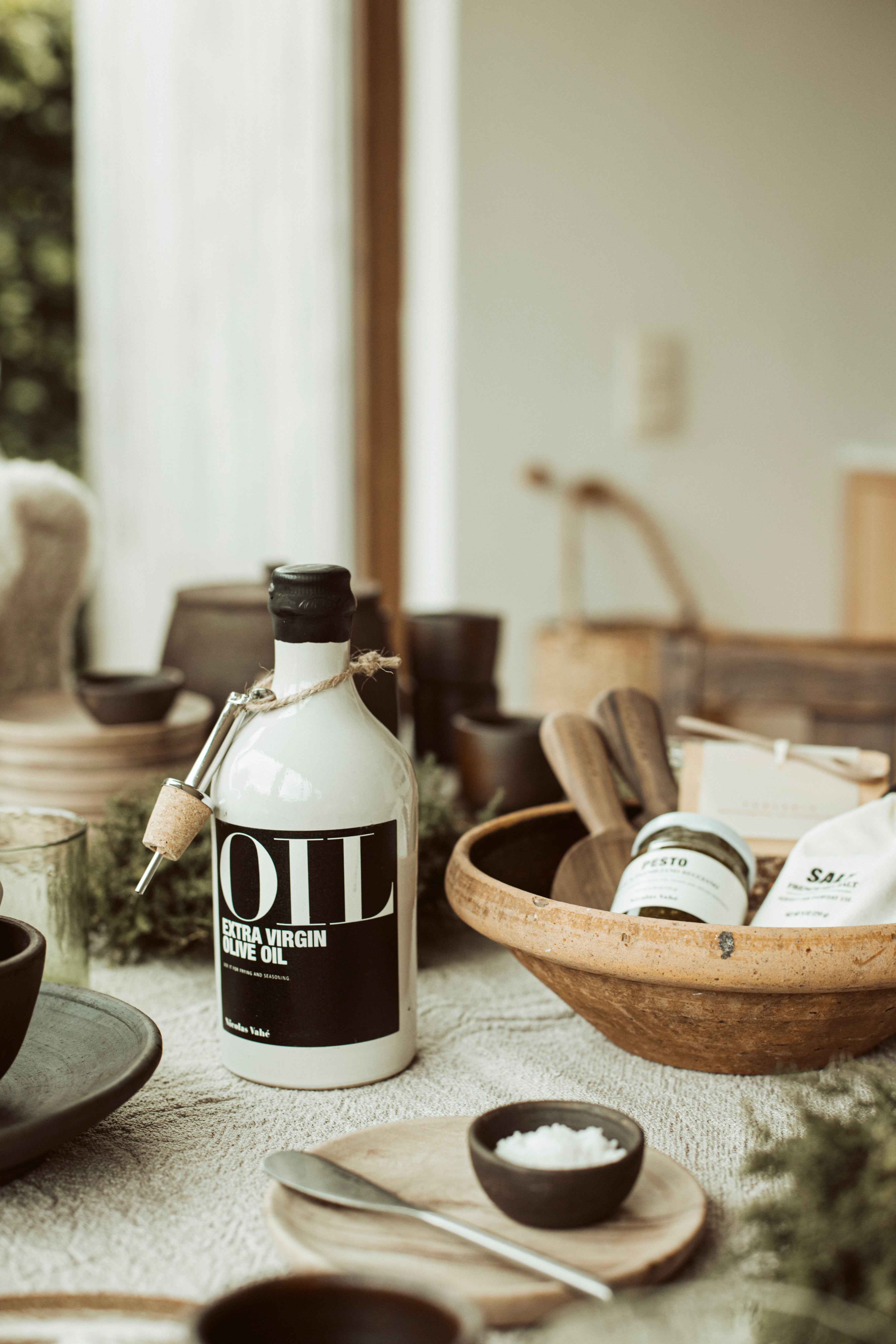 olive oil, extra virgin met schenkdop - 500ml