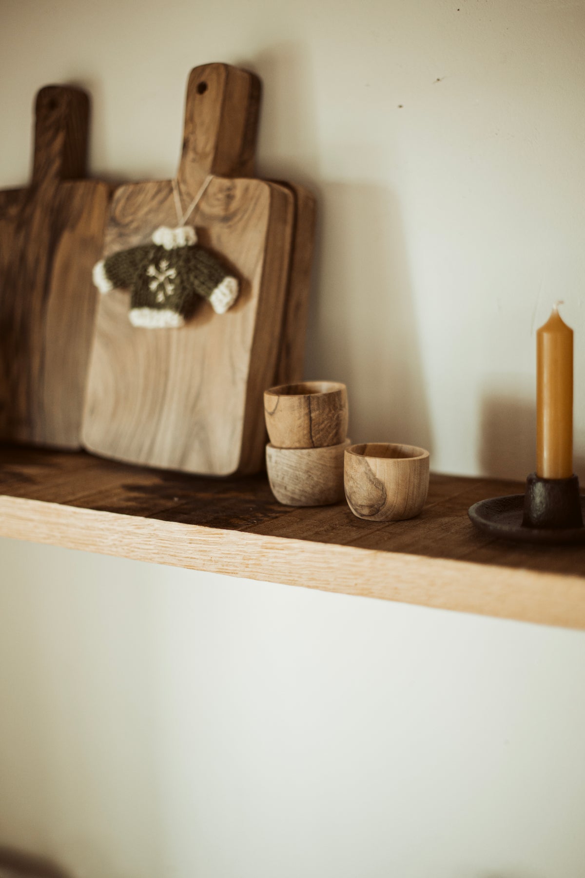 wooden egg cup
