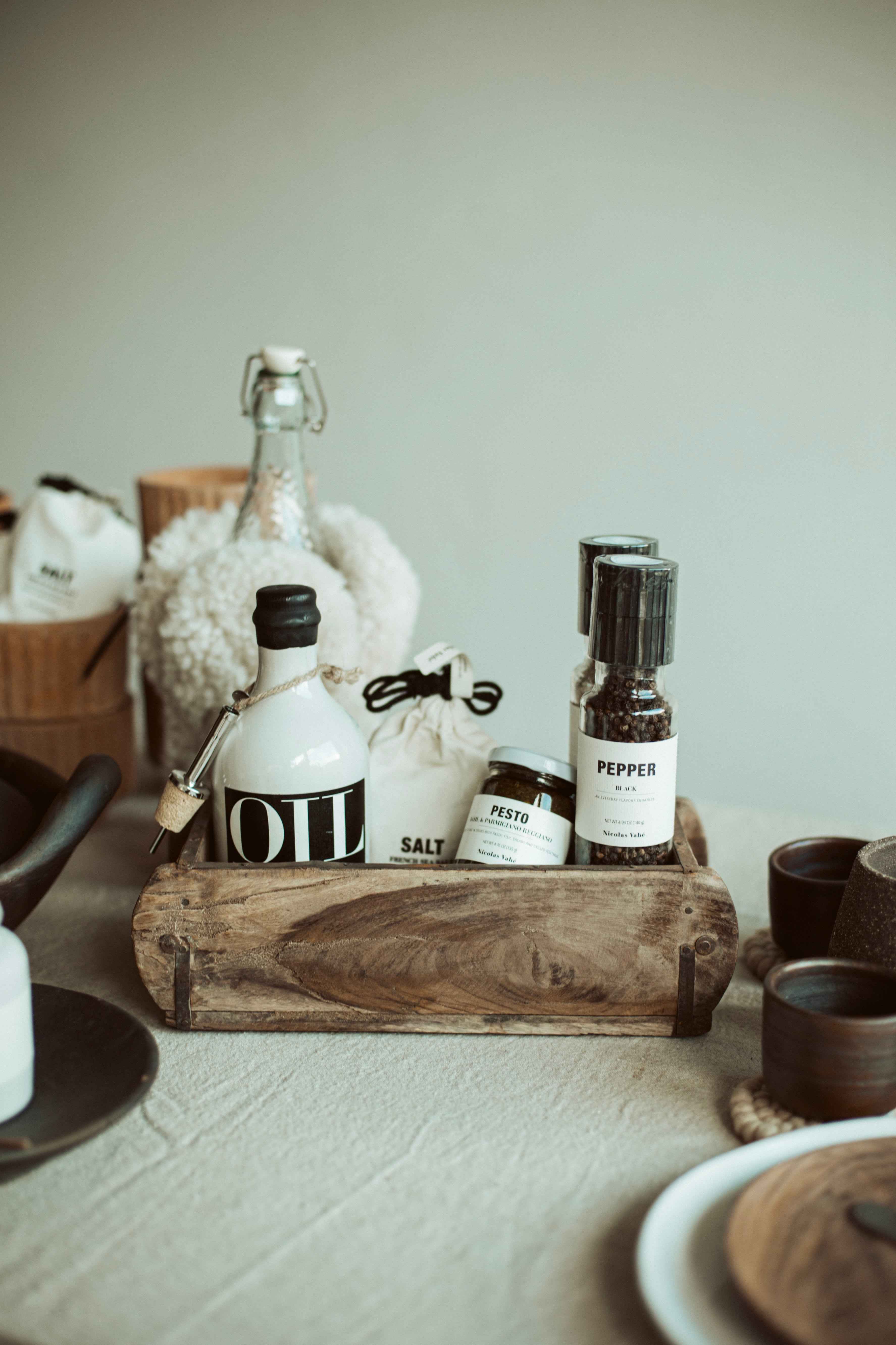 houten minikrat - brocante