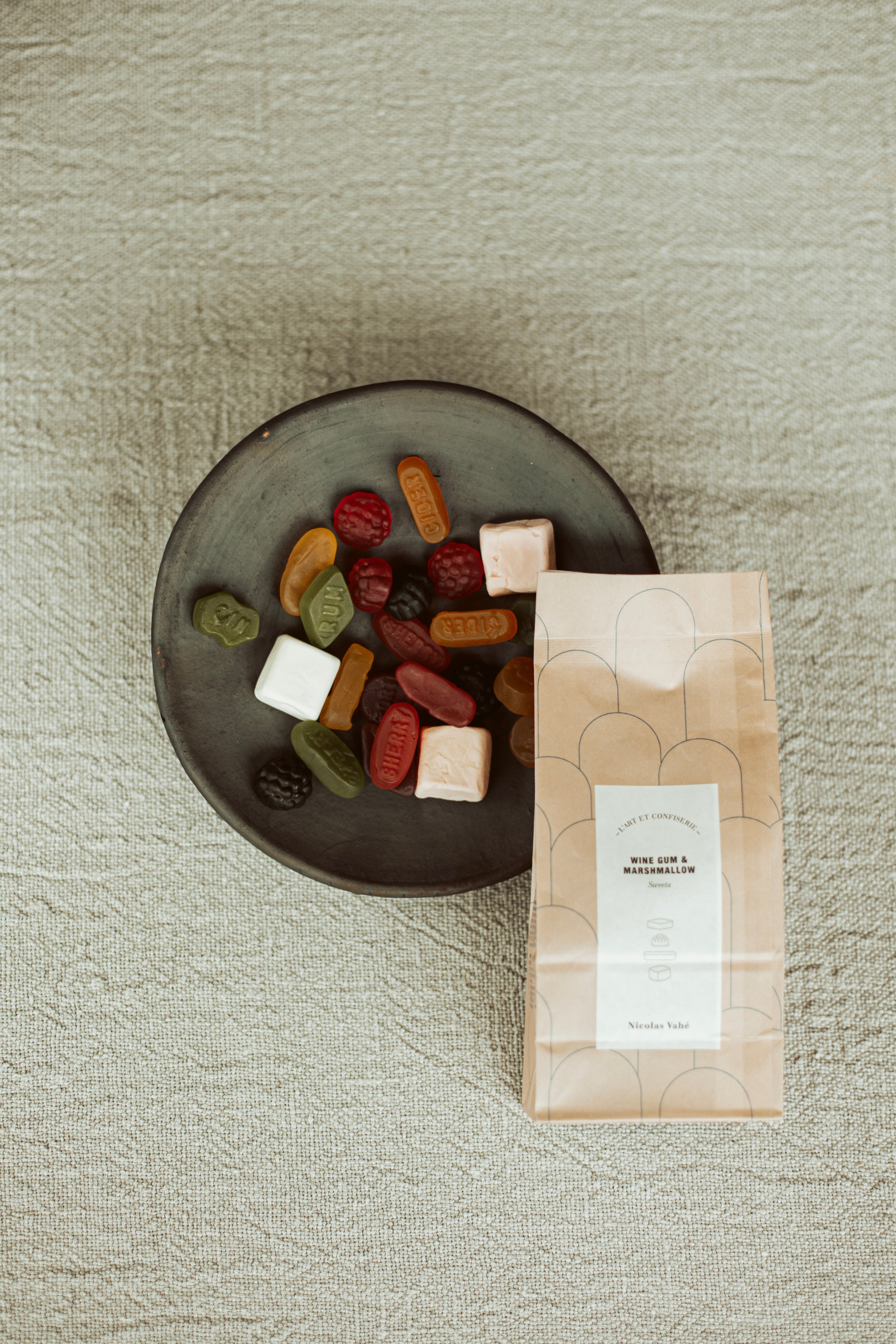 sweets, winegums & marshmallow - 140gr