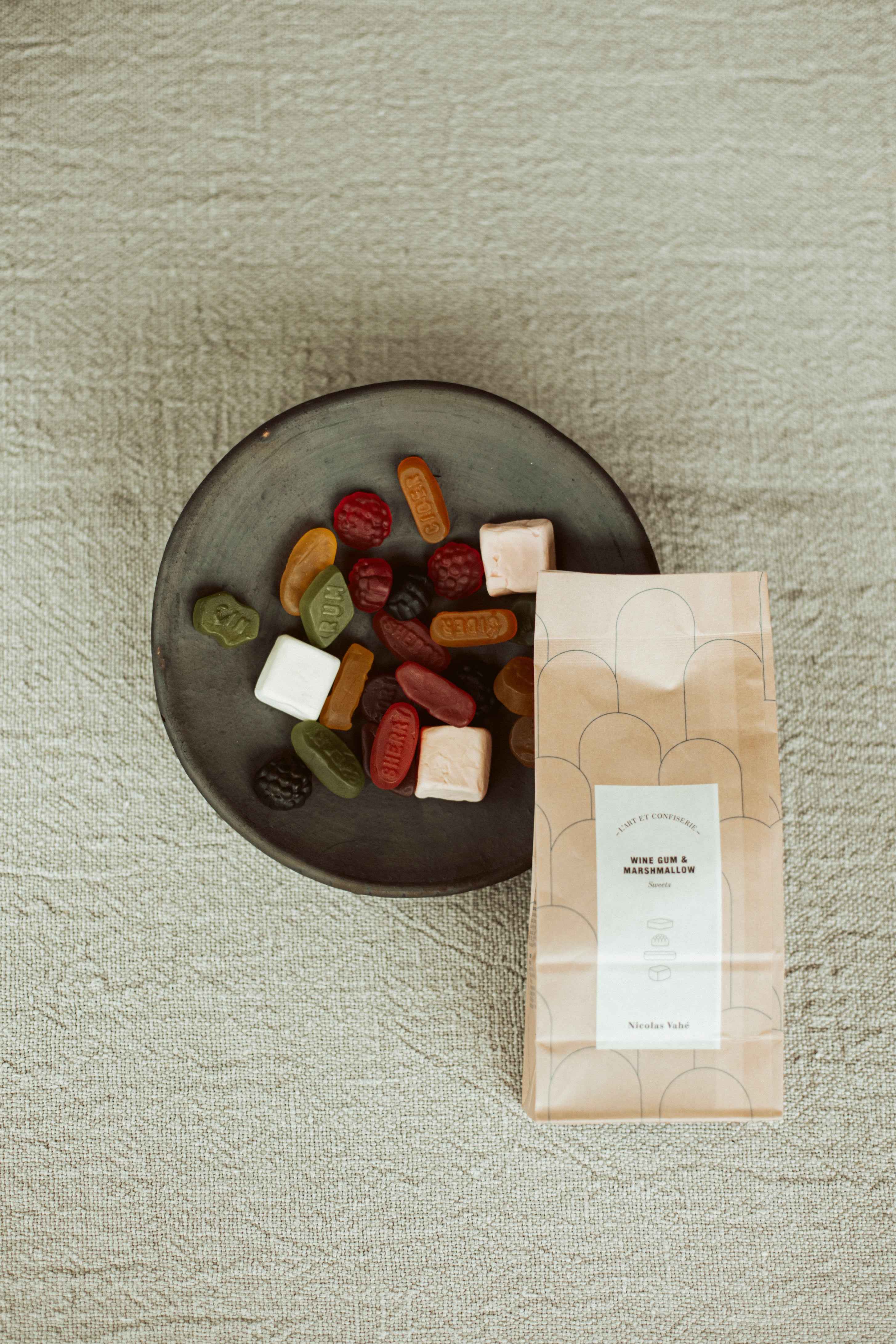 sweets, winegums & marshmallow - 140gr