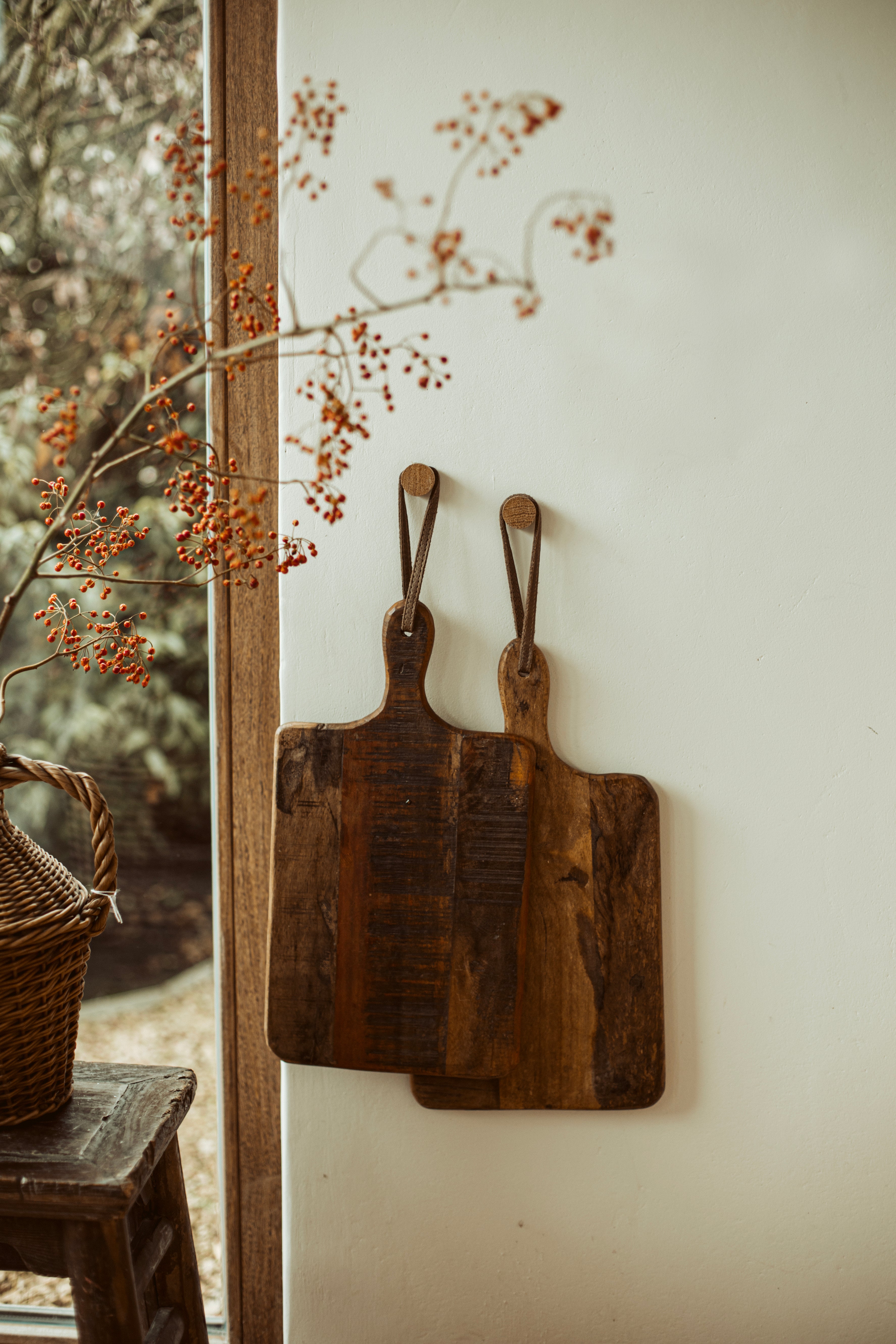 houten snijplanken - brocante