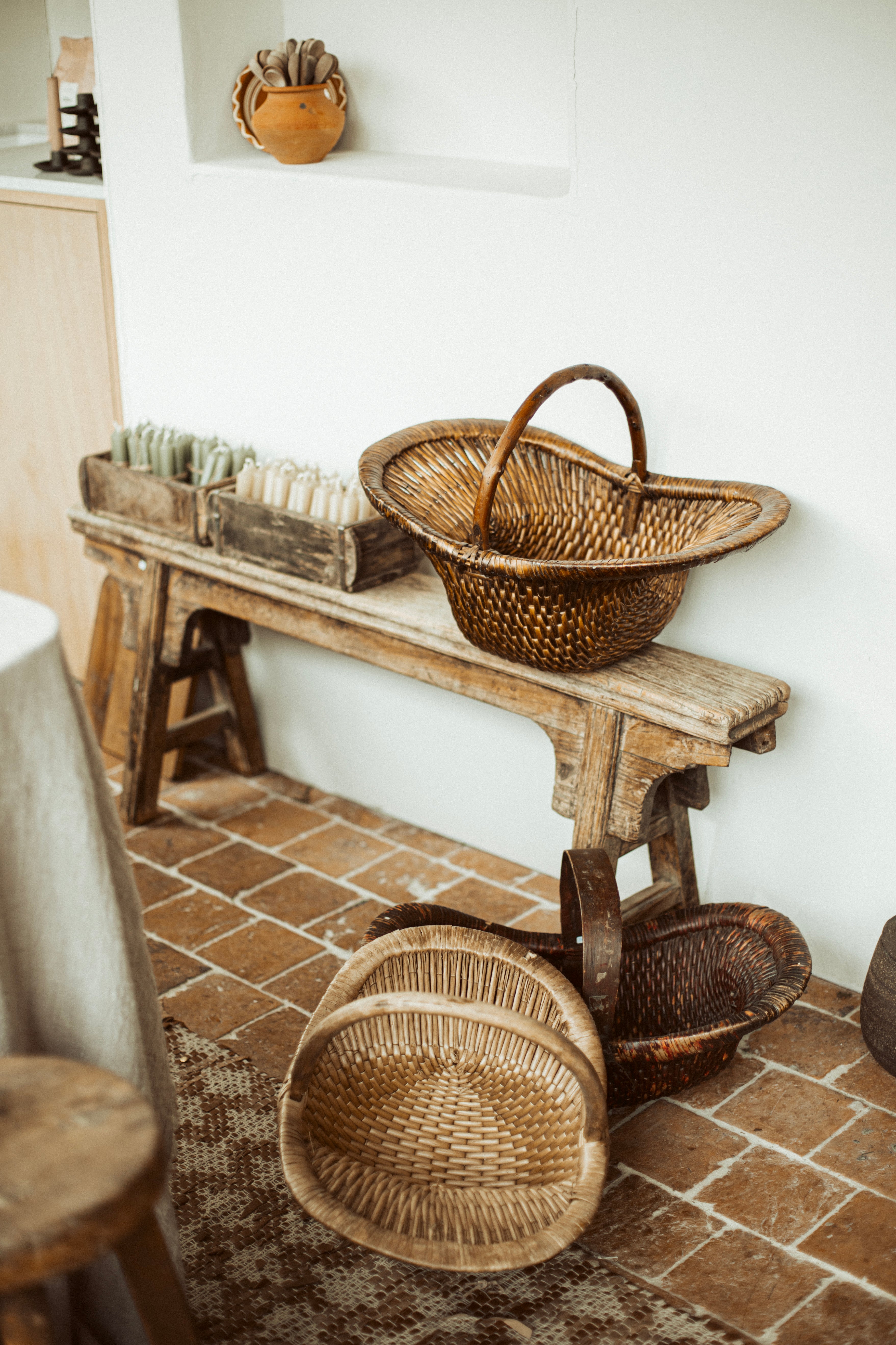 rijstmanden - brocante