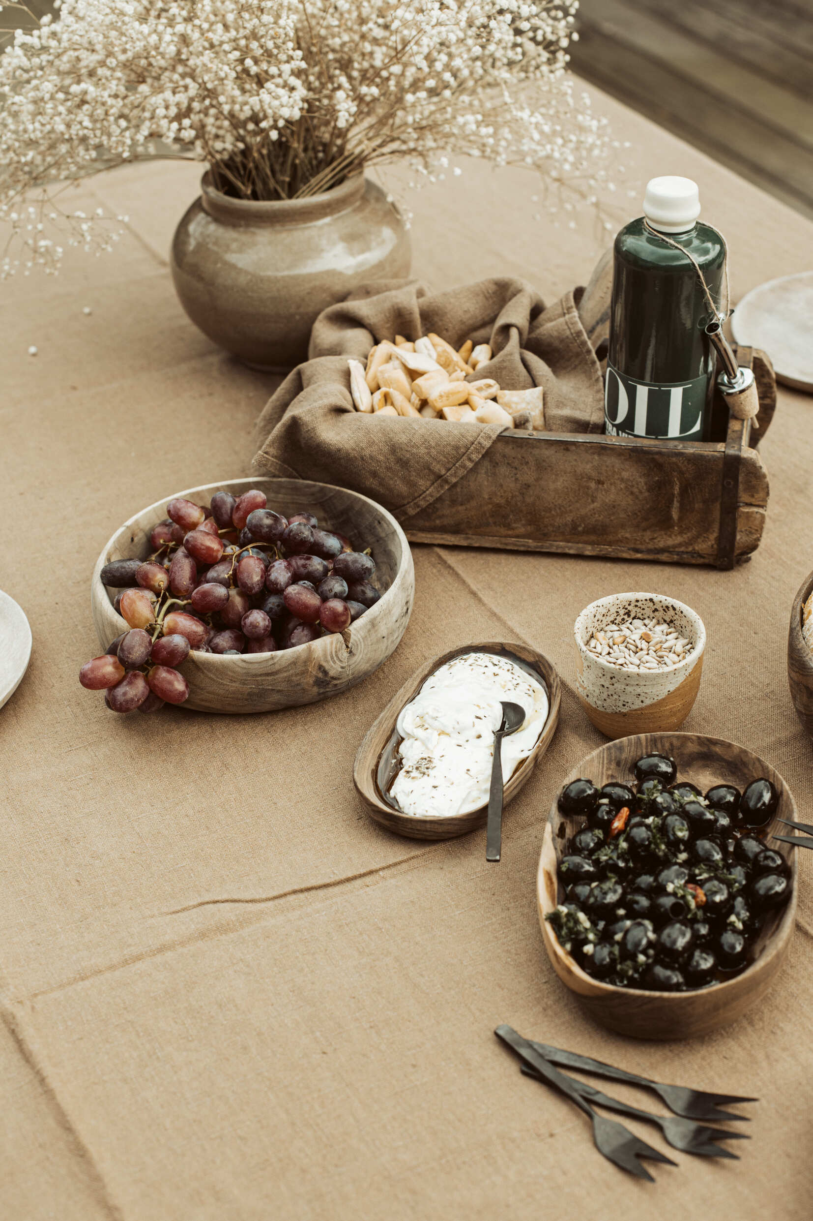 tapas vorkjes - set van 2