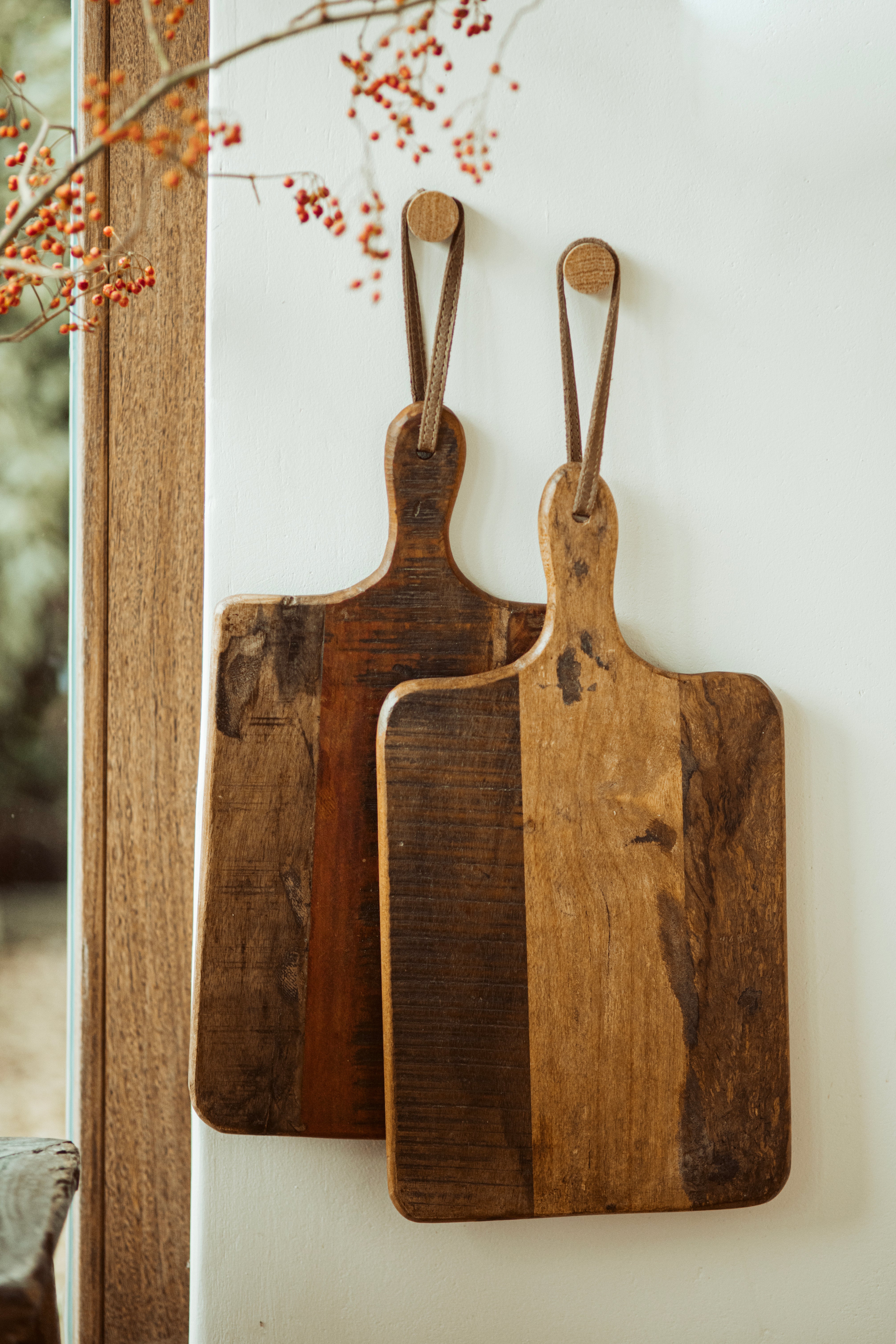 houten snijplanken - brocante