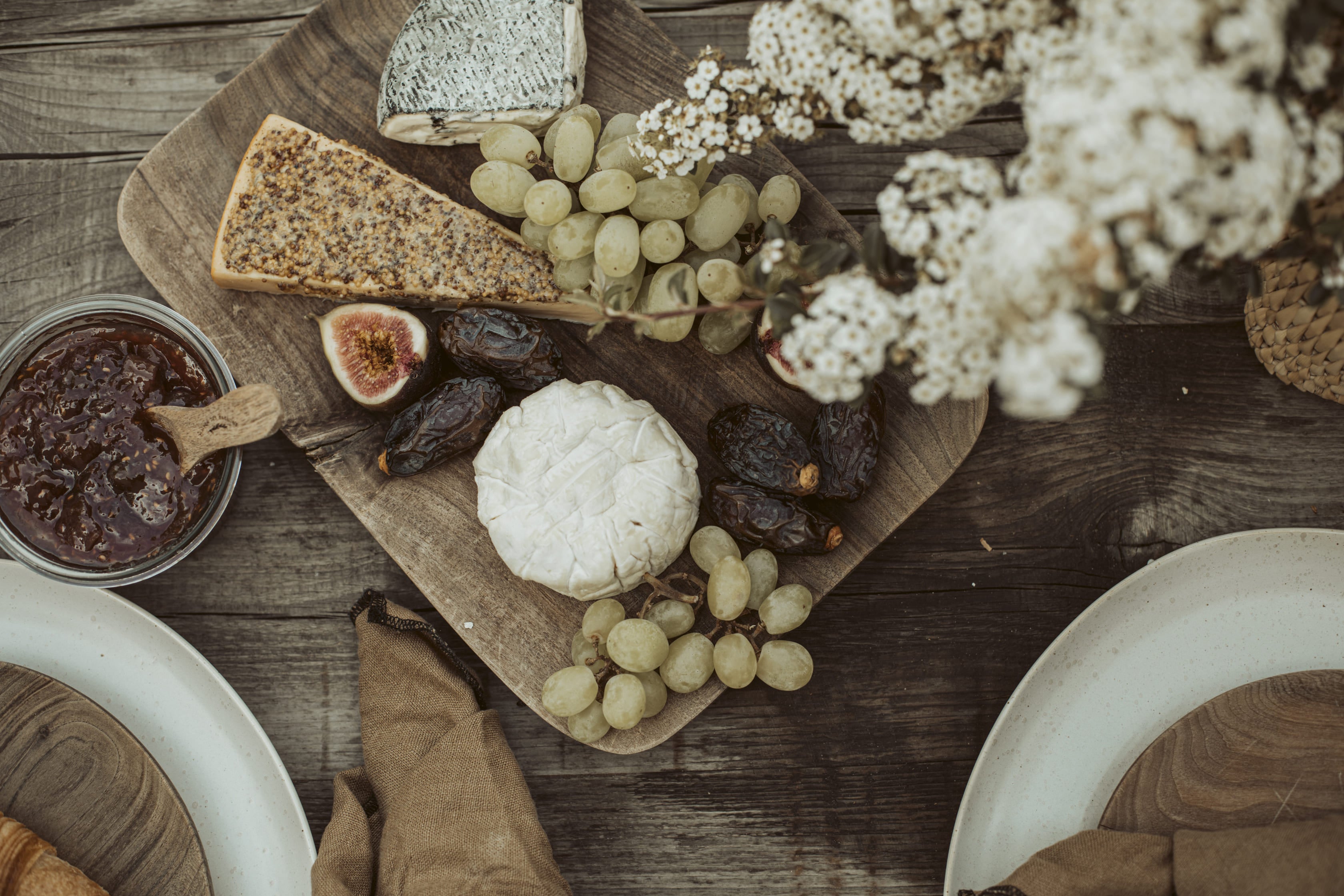 wooden kaasplank