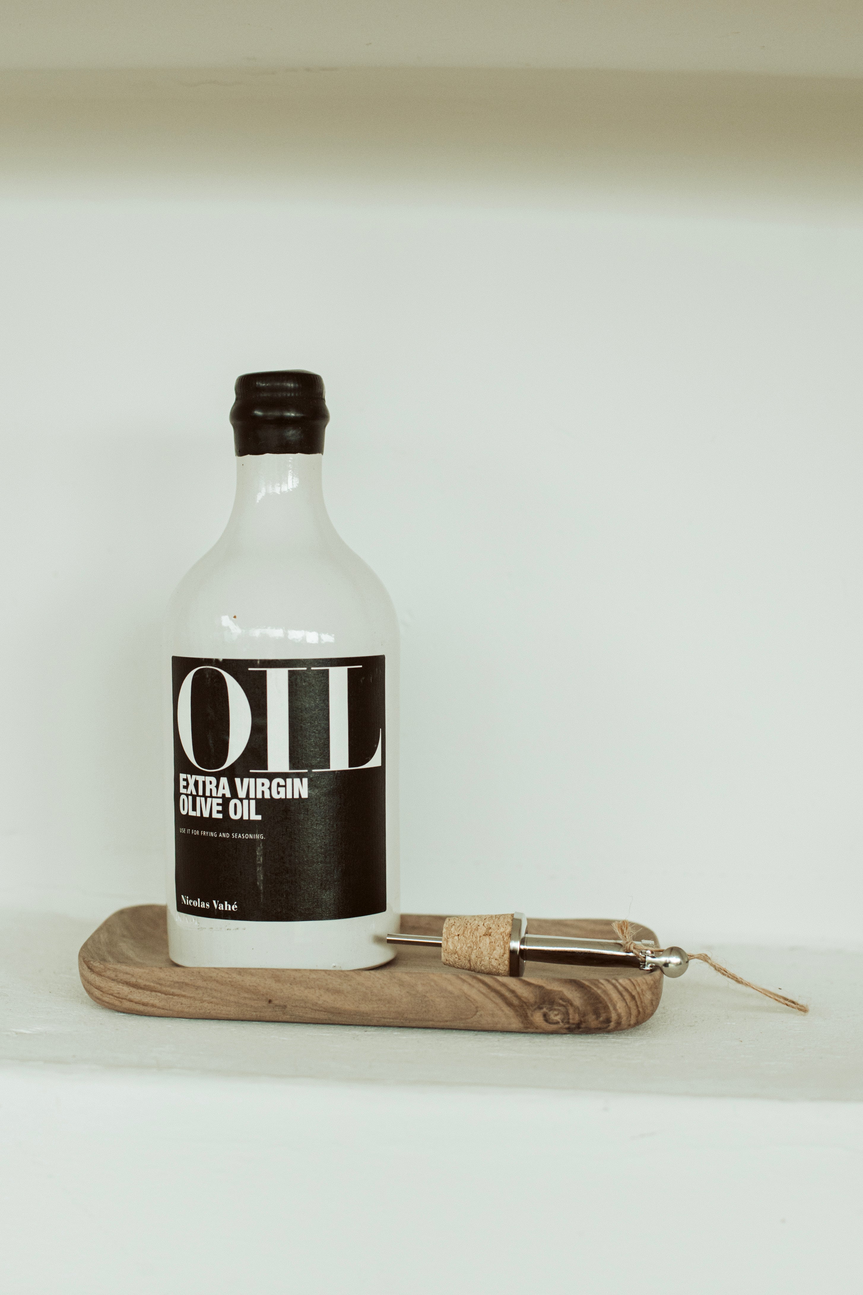 olive oil set & wood
