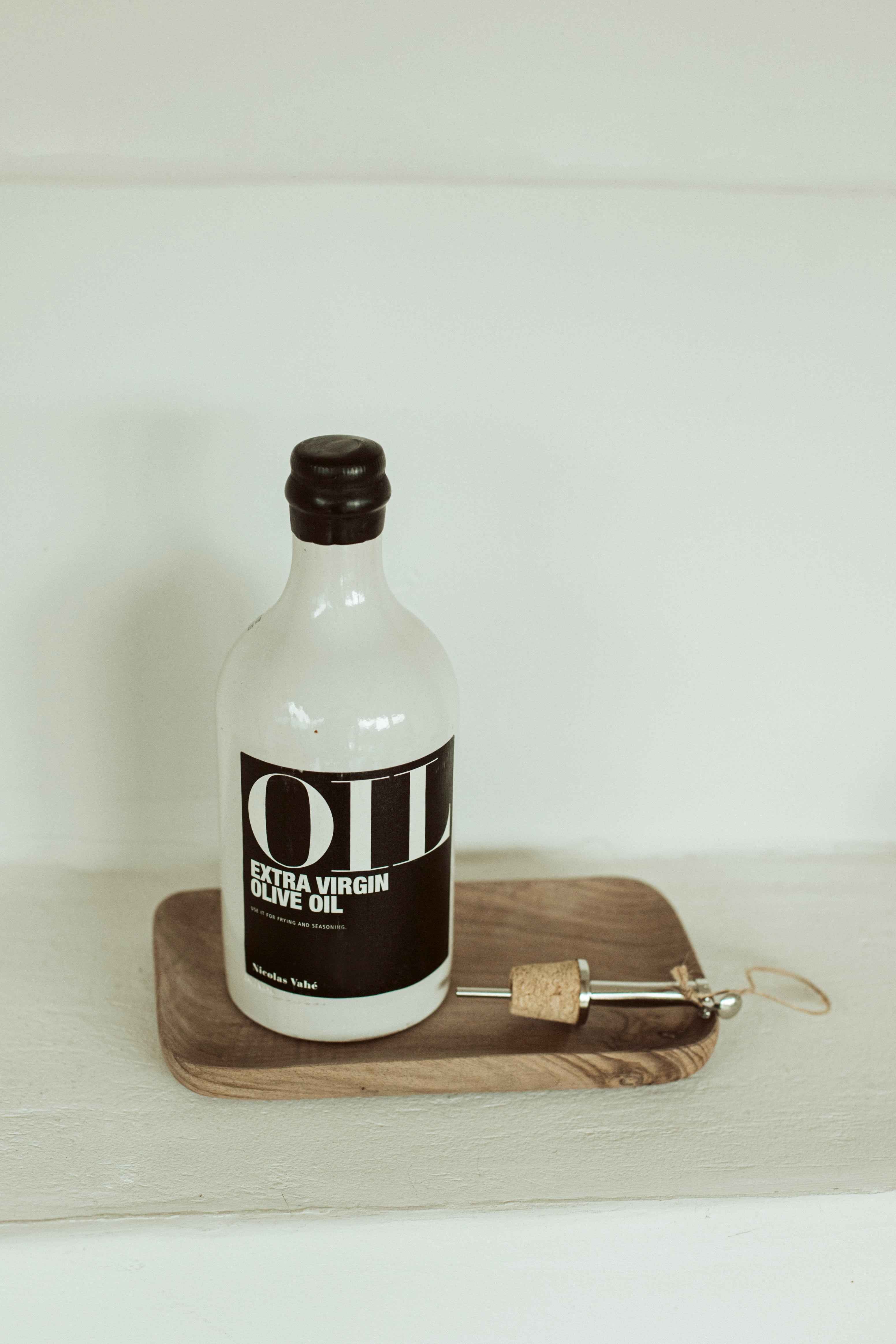 olive oil set & wood