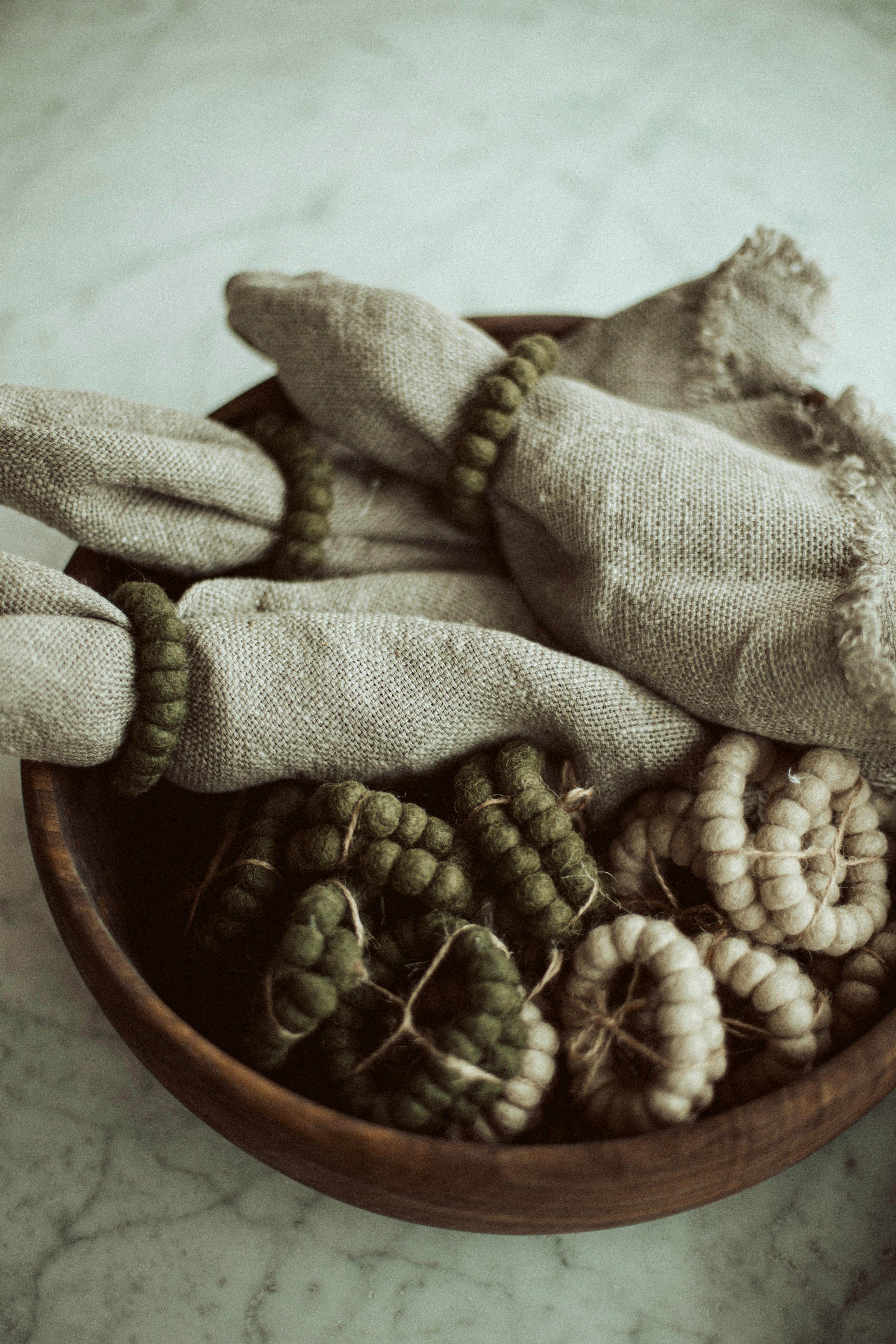 servetring vilt - set van 2