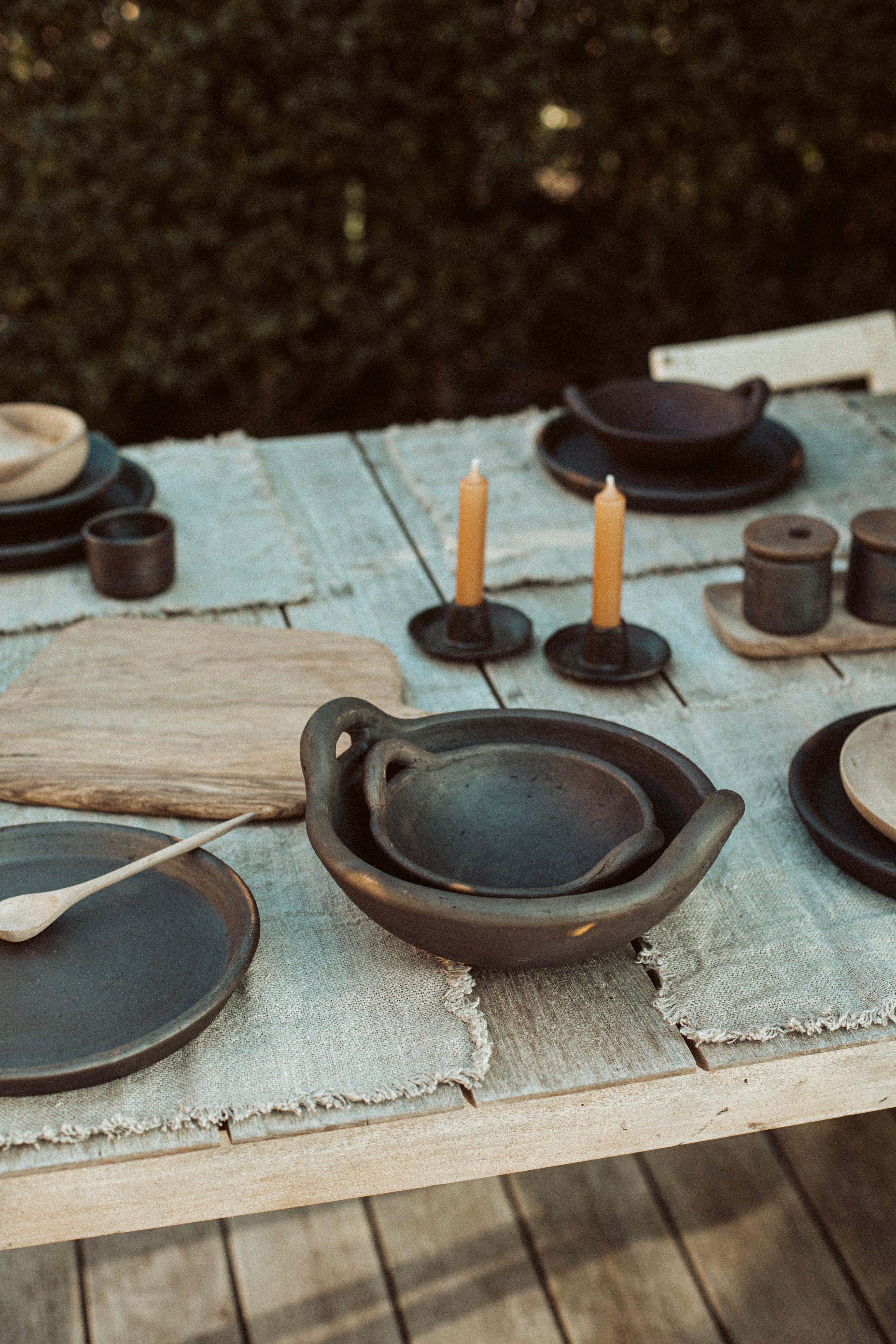 serving bowl (handles)