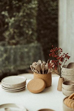cuillère à dessert en bois