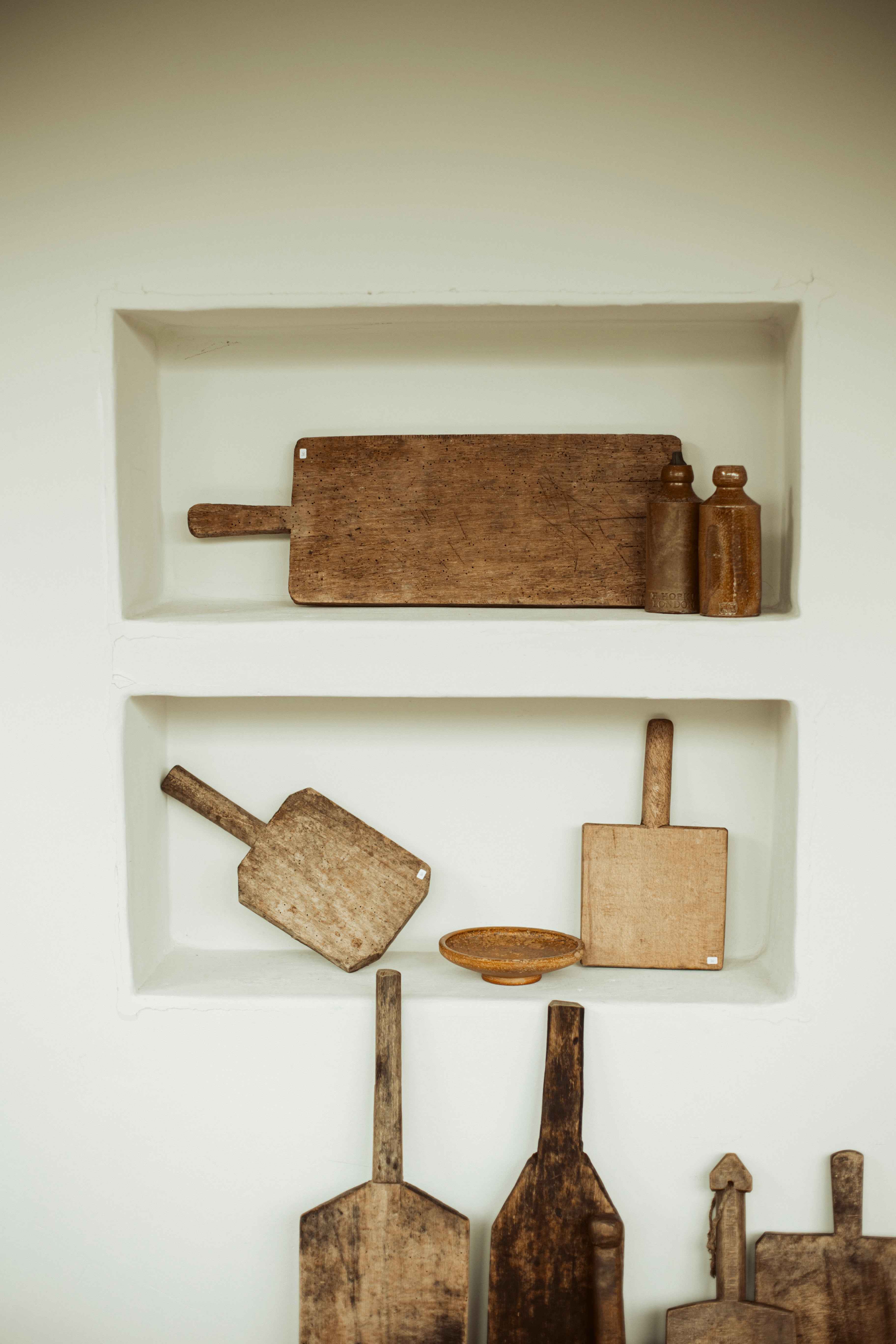 houten snijplank - brocante