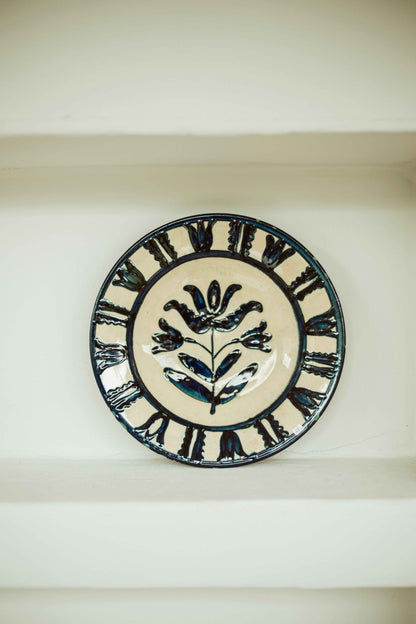 diepes terracotta schaal - brocante