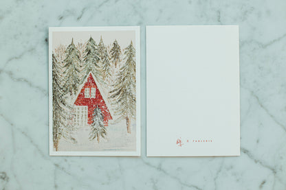 christmas card Mijé - winter set