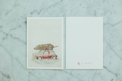 christmas card Mijé - winter set