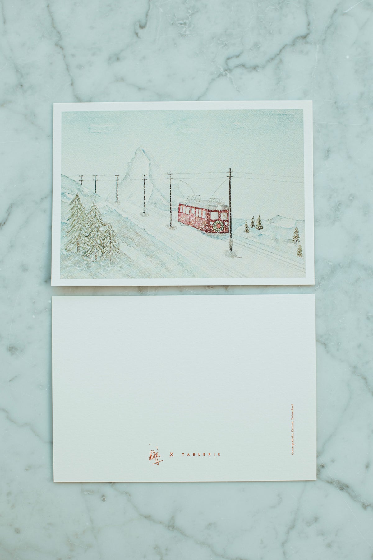 christmas card Mijé - winter set