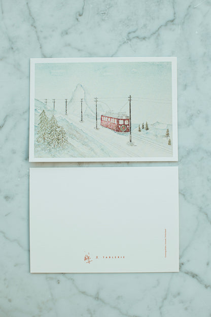 christmas card Mijé - winter set