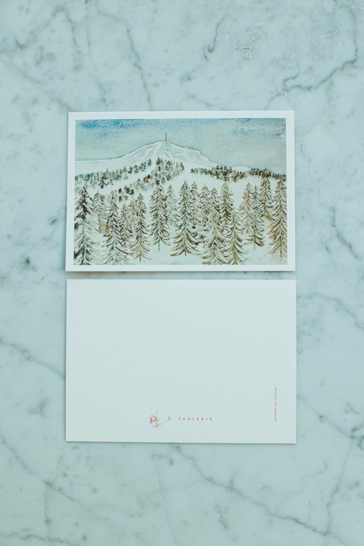 christmas card Mijé - winter set