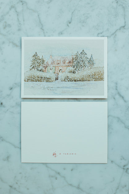 christmas card Mijé - winter set