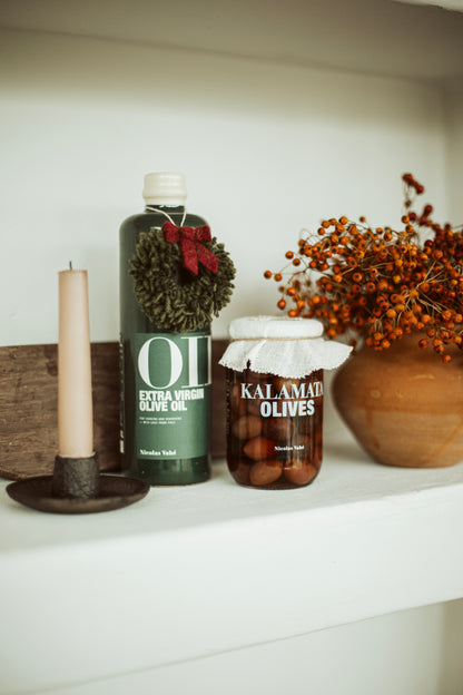 kalamata -olive oil set
