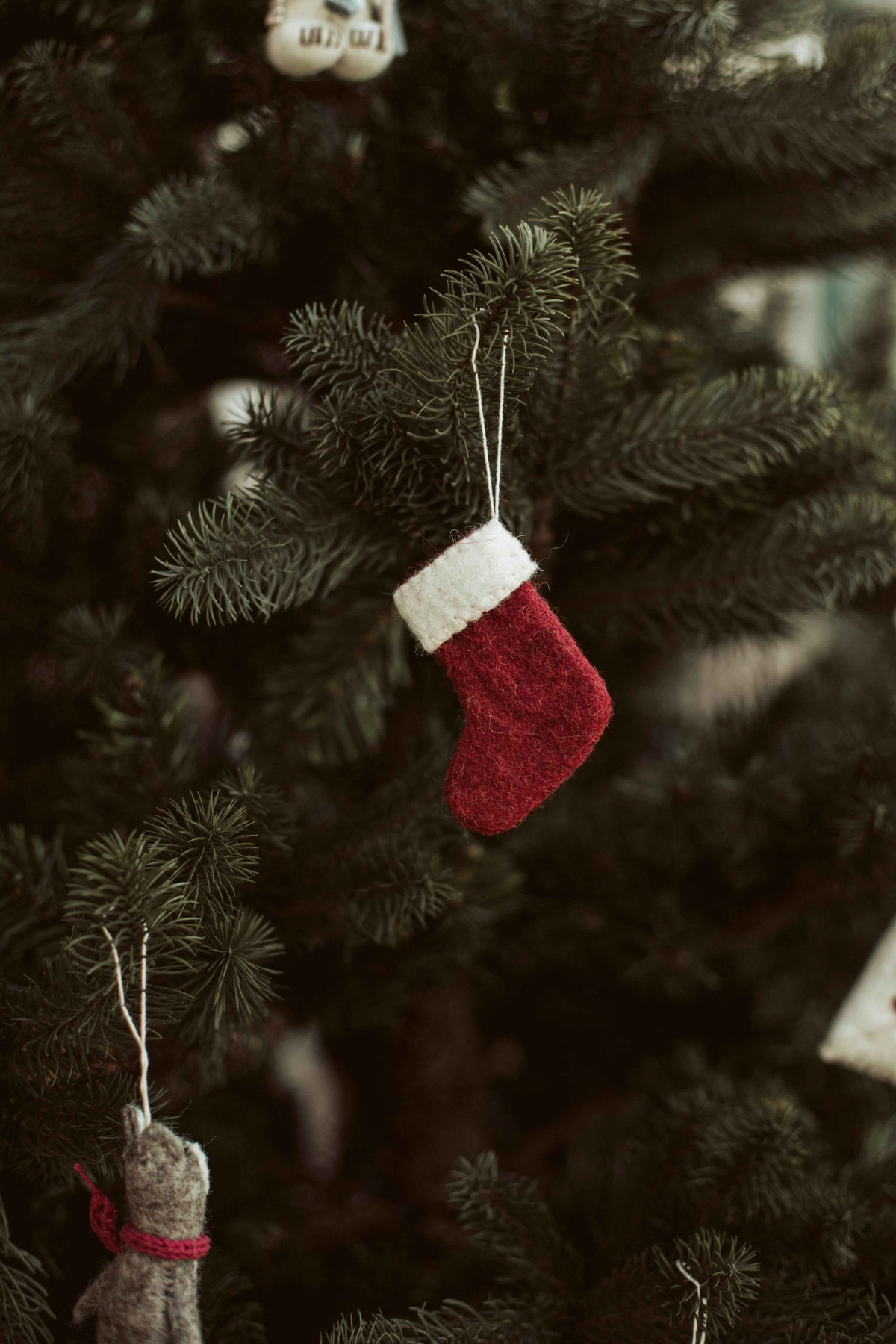 christmas sock vilt