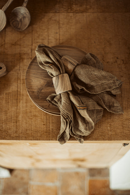 wooden servetring
