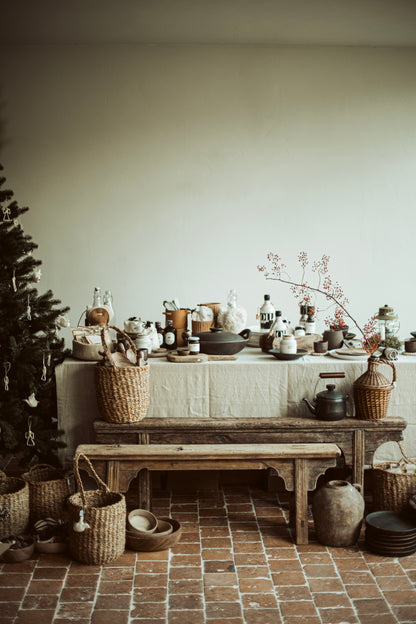 houten banken - brocante