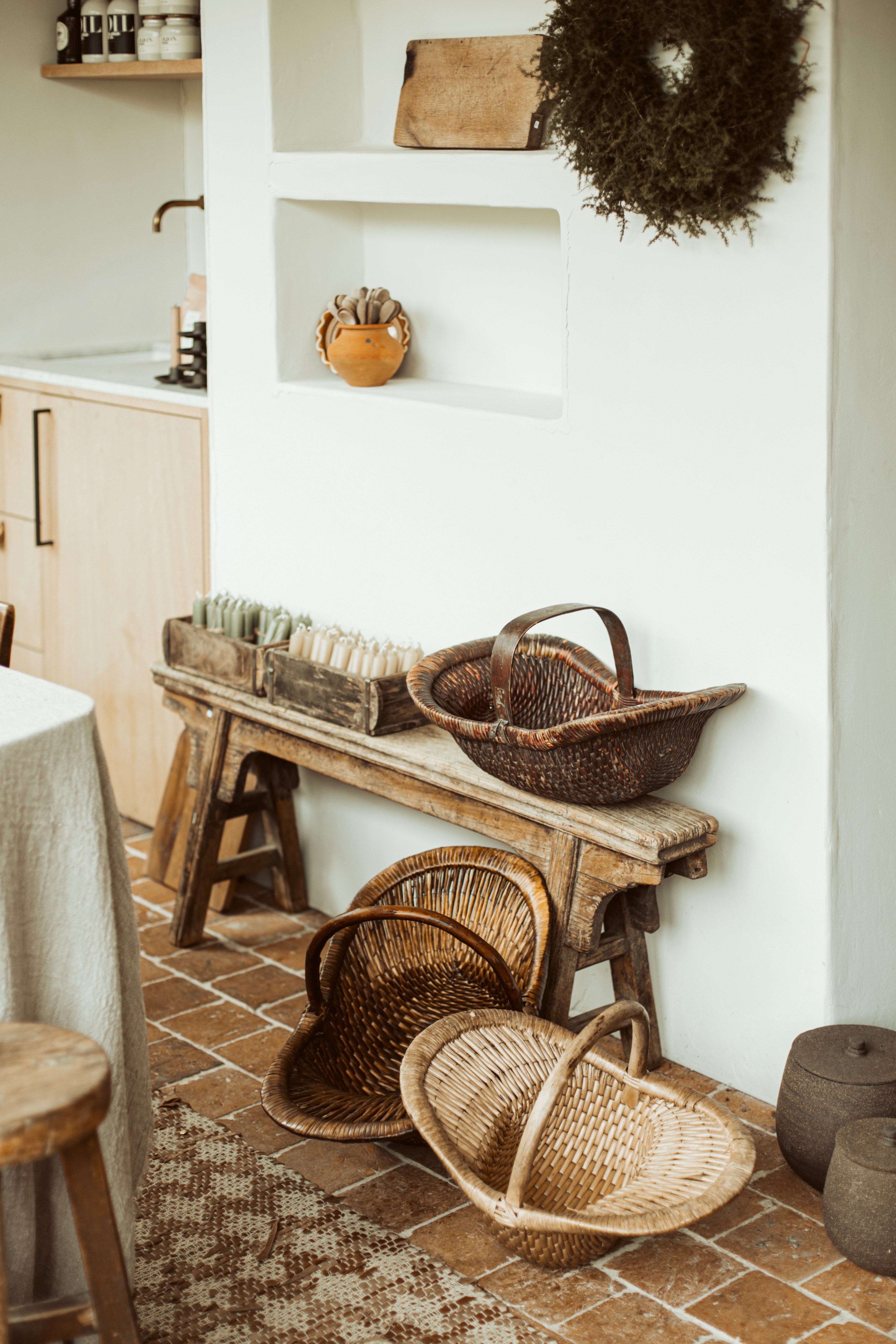 rijstmanden - brocante