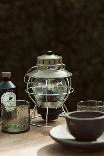 lantern railroad olive green