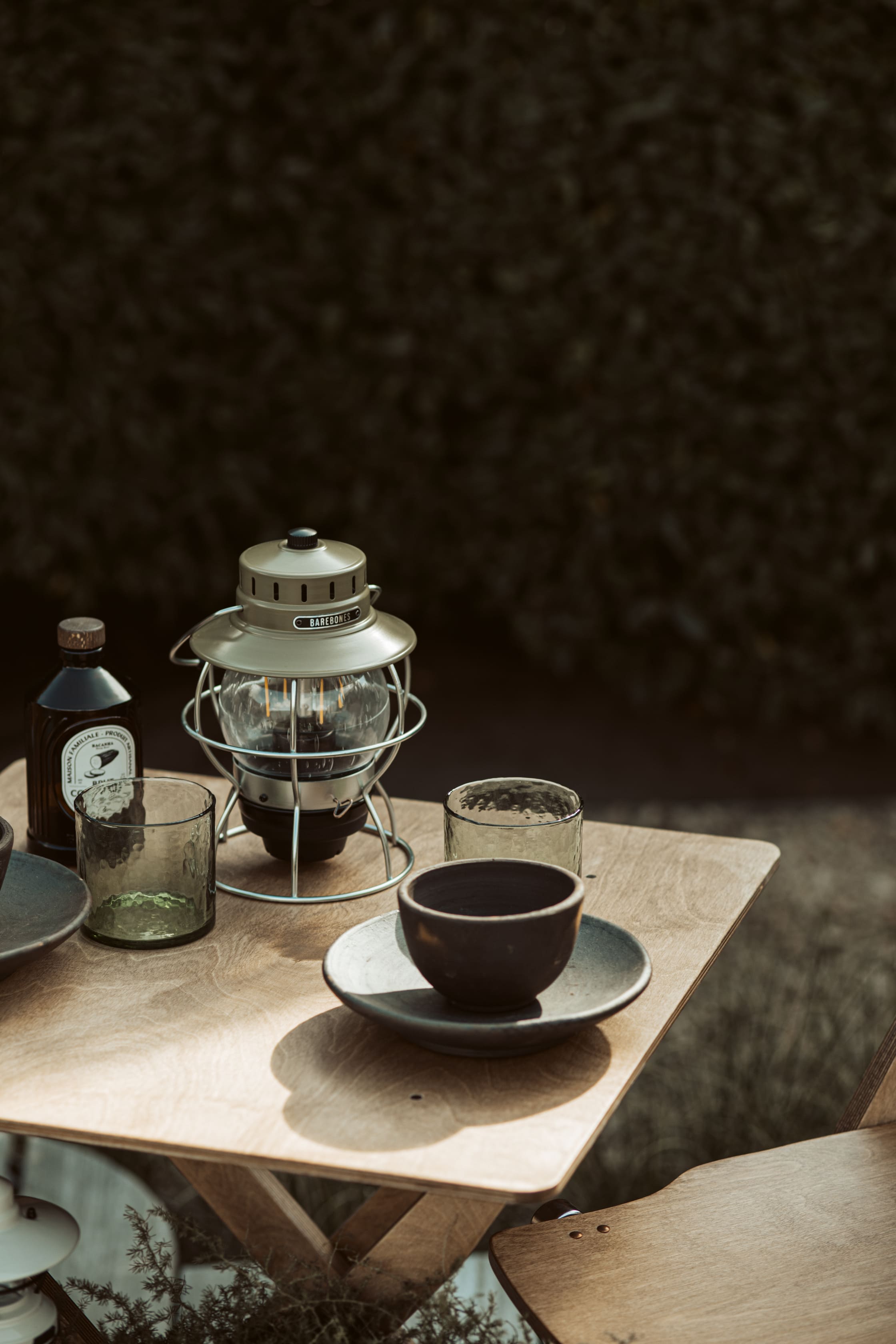 lantern railroad olive green