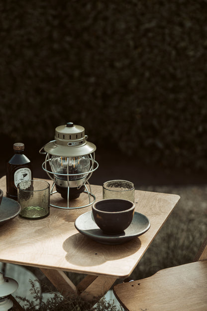 lantern railroad olive green