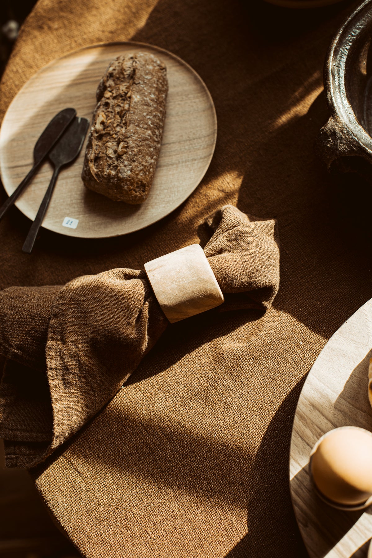 wooden servetring