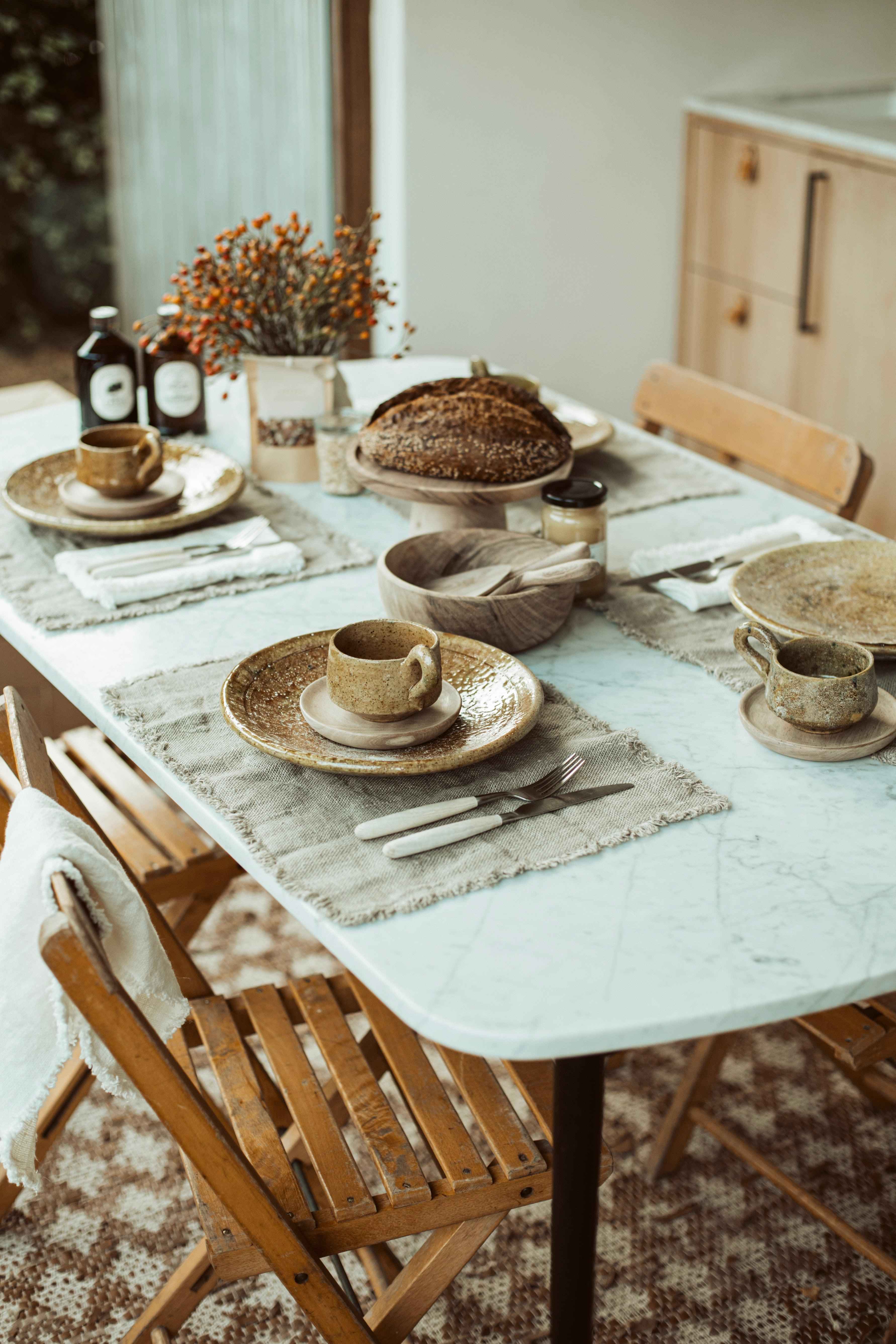 grof linnen placemat - set van 2